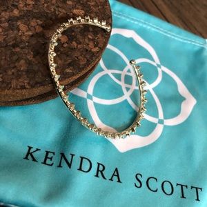 Kendra Scott Gold Tone snd Cubic Zirconia Bracelet